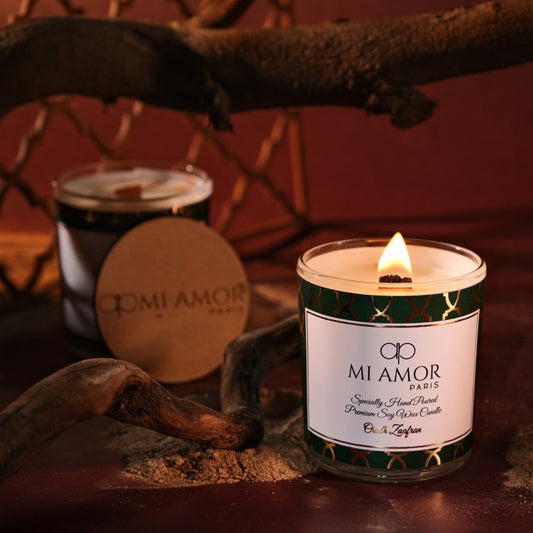 Oudh Zaafran Candle -One Wick