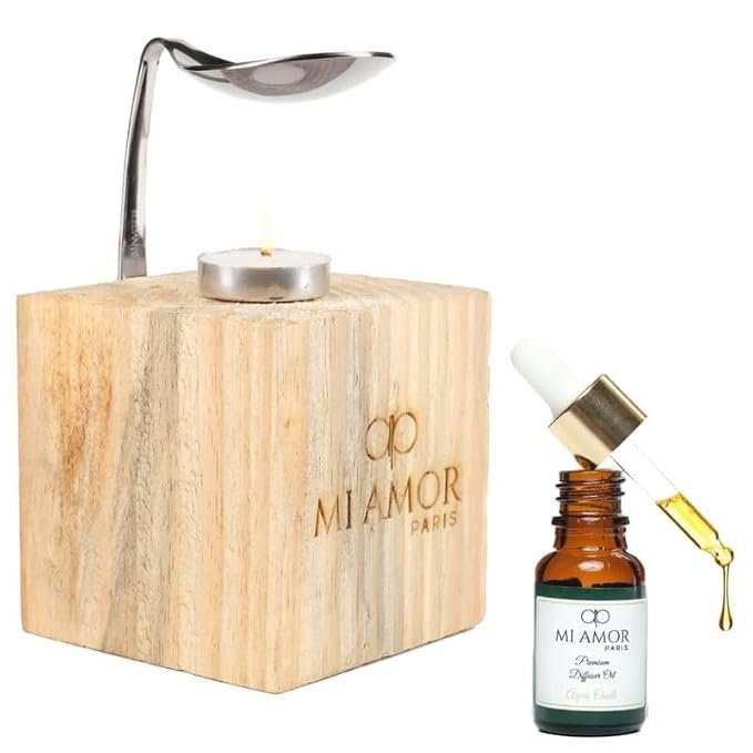 Wooden Diffuser + Fragrance Oil Premium Combo
