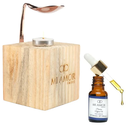 Wooden Diffuser + Fragrance Oil Premium Combo