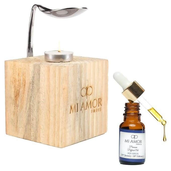 Wooden Diffuser + Fragrance Oil Premium Combo