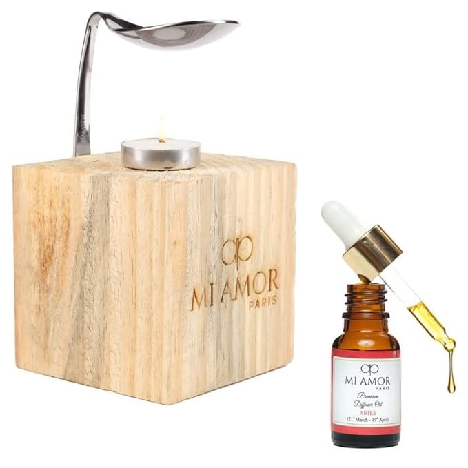 Wooden Diffuser + Fragrance Oil Premium Combo