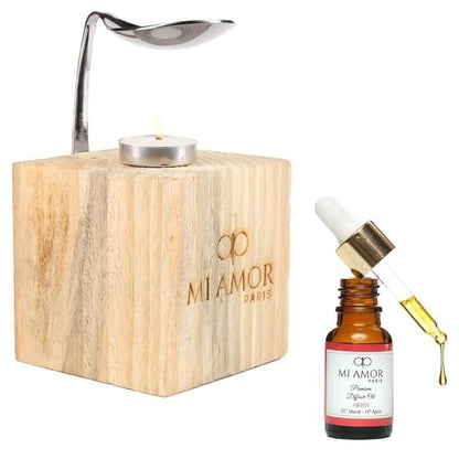 Wooden Diffuser + Fragrance Oil Premium Combo