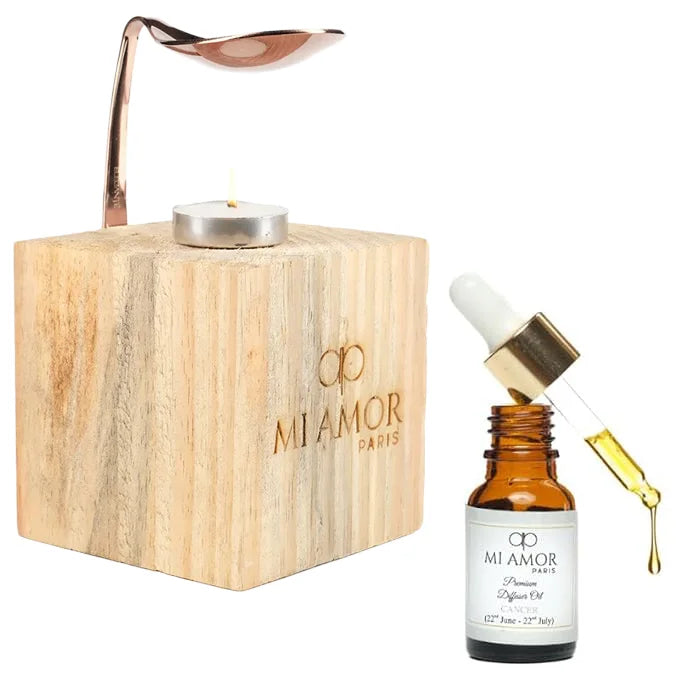 Wooden Diffuser + Fragrance Oil Premium Combo