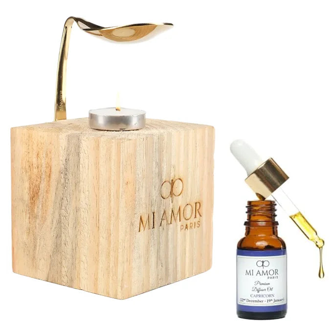 Wooden Diffuser + Fragrance Oil Premium Combo
