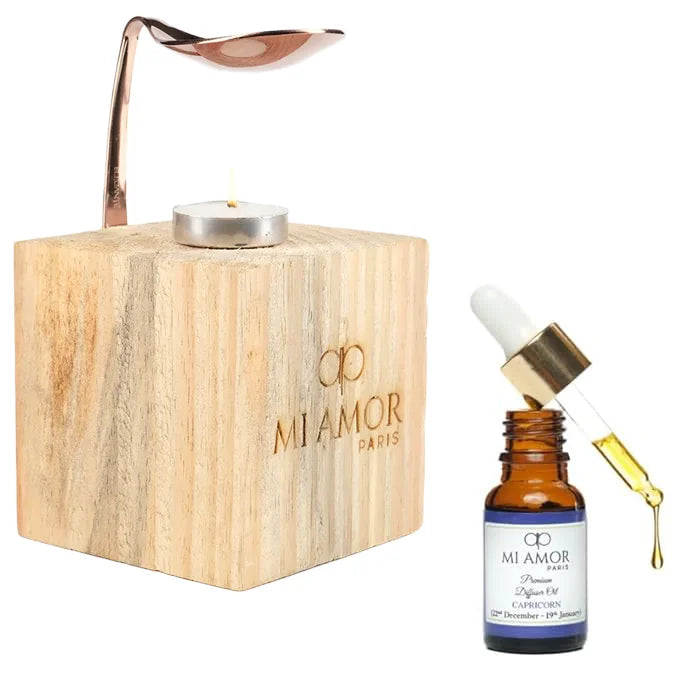 Wooden Diffuser + Fragrance Oil Premium Combo