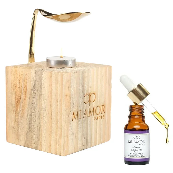 Wooden Diffuser + Fragrance Oil Premium Combo