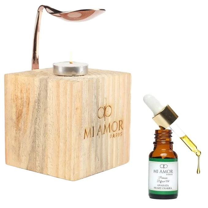 Wooden Diffuser + Fragrance Oil Premium Combo