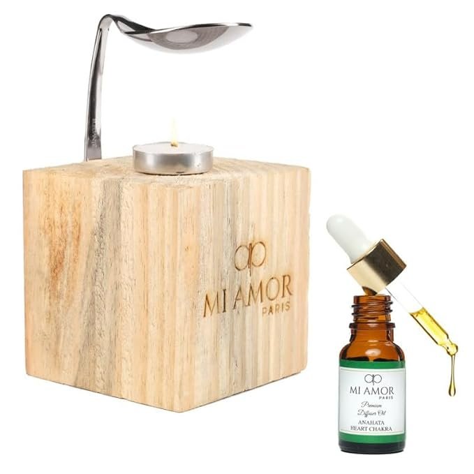 Wooden Diffuser + Fragrance Oil Premium Combo