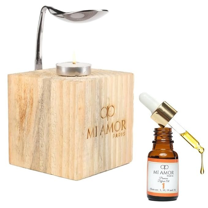 Wooden Diffuser + Fragrance Oil Premium Combo