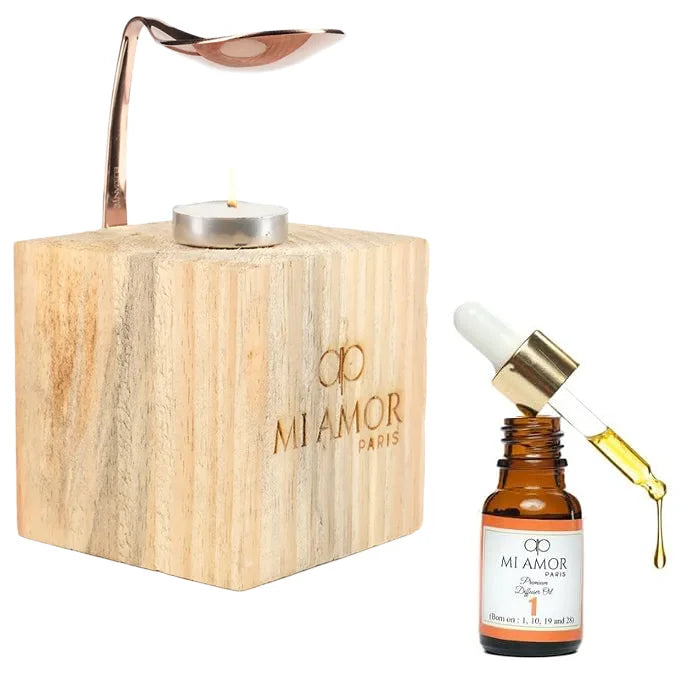 Wooden Diffuser + Fragrance Oil Premium Combo