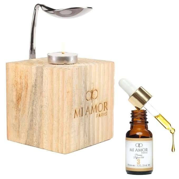 Wooden Diffuser + Fragrance Oil Premium Combo