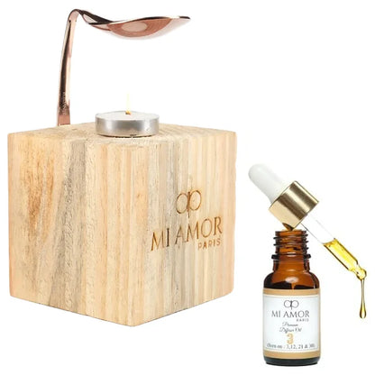 Wooden Diffuser + Fragrance Oil Premium Combo