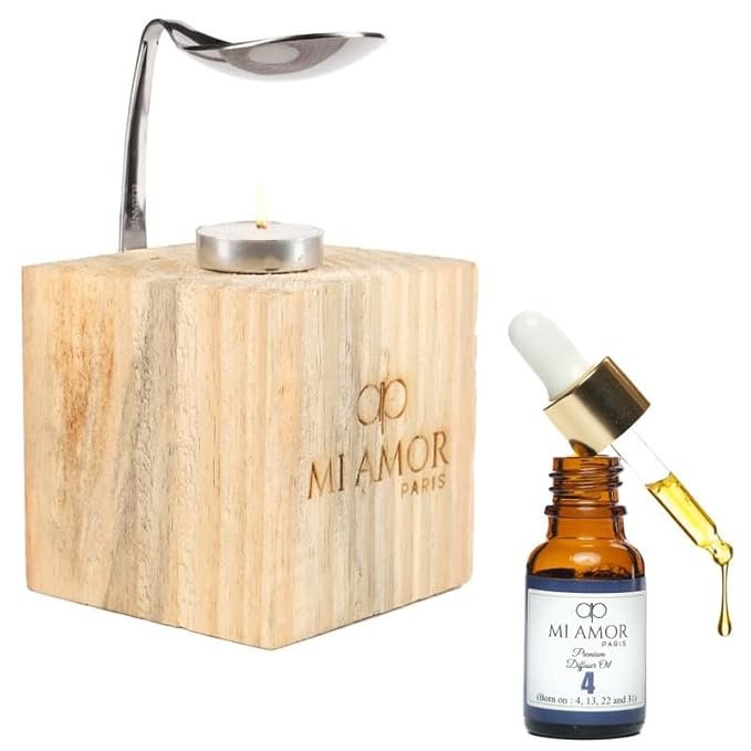 Wooden Diffuser + Fragrance Oil Premium Combo