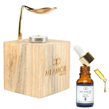 Wooden Diffuser + Fragrance Oil Premium Combo