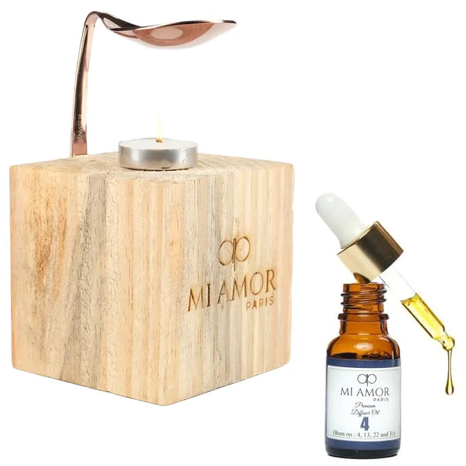 Wooden Diffuser + Fragrance Oil Premium Combo