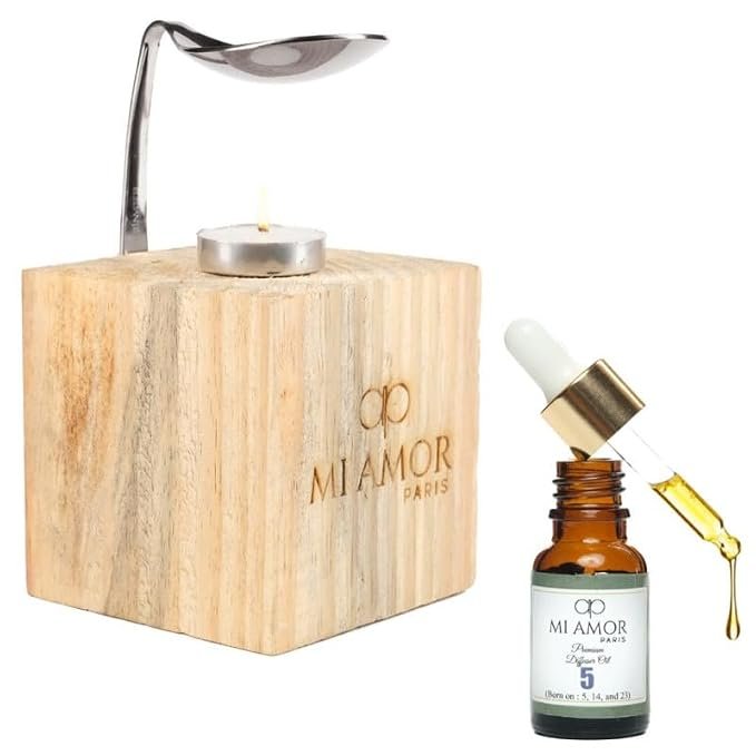 Wooden Diffuser + Fragrance Oil Premium Combo