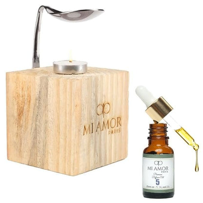 Wooden Diffuser + Fragrance Oil Premium Combo