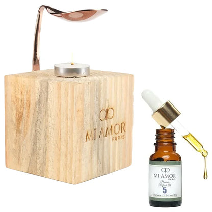 Wooden Diffuser + Fragrance Oil Premium Combo