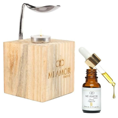 Wooden Diffuser + Fragrance Oil Premium Combo