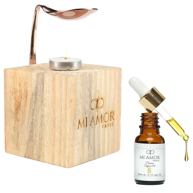 Wooden Diffuser + Fragrance Oil Premium Combo