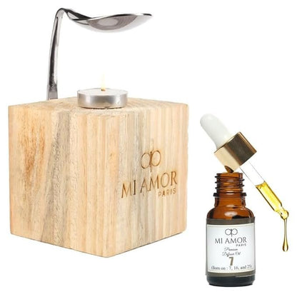 Wooden Diffuser + Fragrance Oil Premium Combo