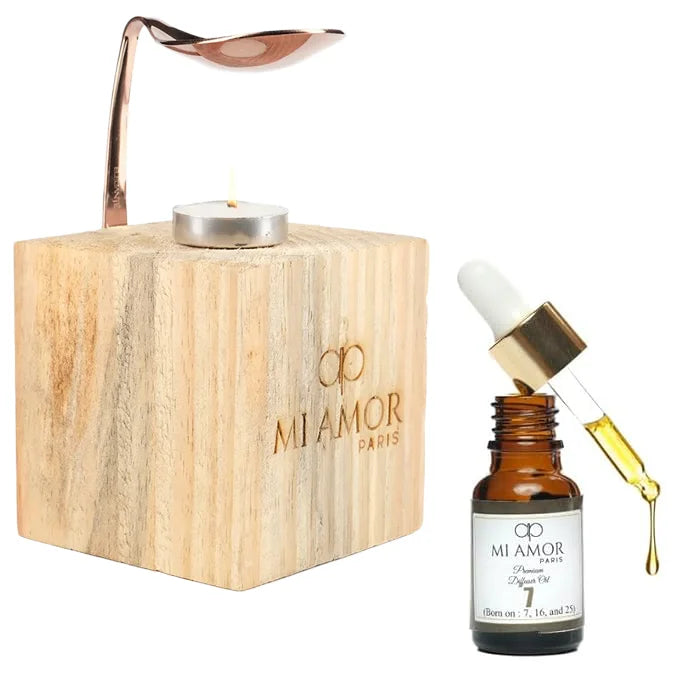 Wooden Diffuser + Fragrance Oil Premium Combo