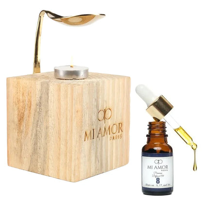 Wooden Diffuser + Fragrance Oil Premium Combo