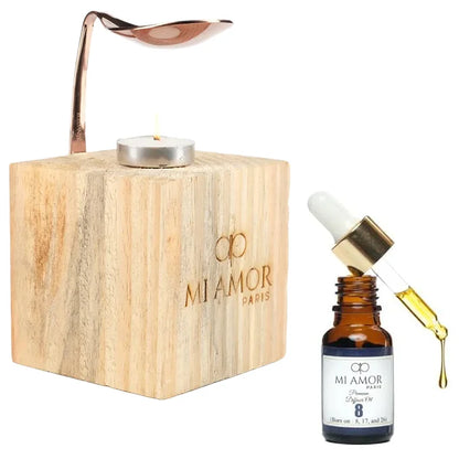 Wooden Diffuser + Fragrance Oil Premium Combo