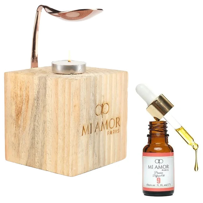 Wooden Diffuser + Fragrance Oil Premium Combo