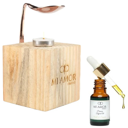 Wooden Diffuser + Fragrance Oil Premium Combo