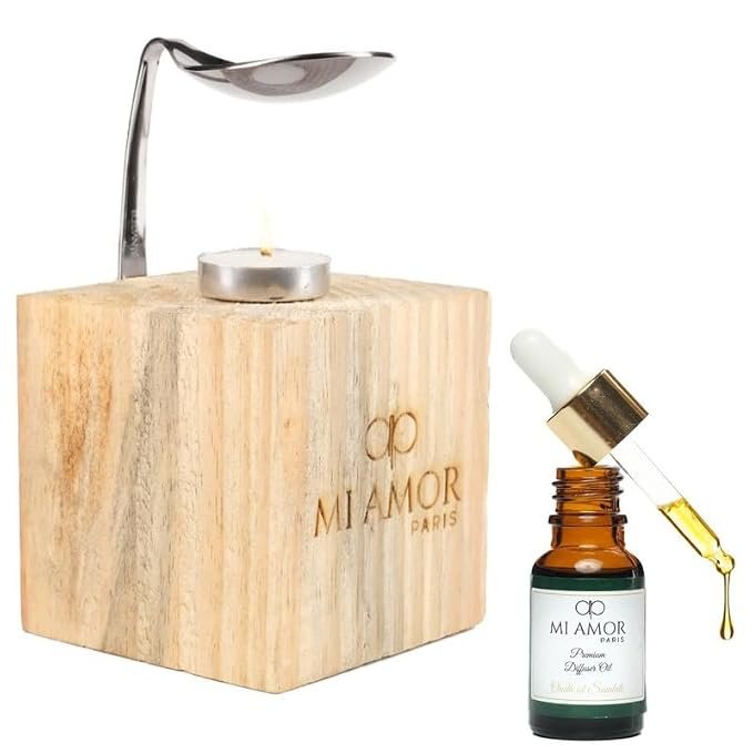 Wooden Diffuser + Fragrance Oil Premium Combo
