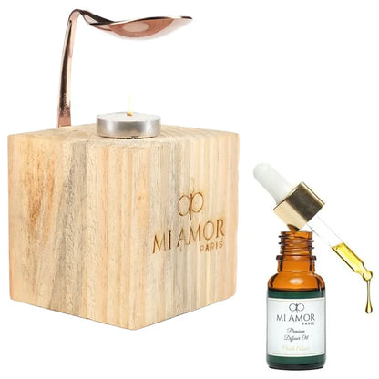 Wooden Diffuser + Fragrance Oil Premium Combo