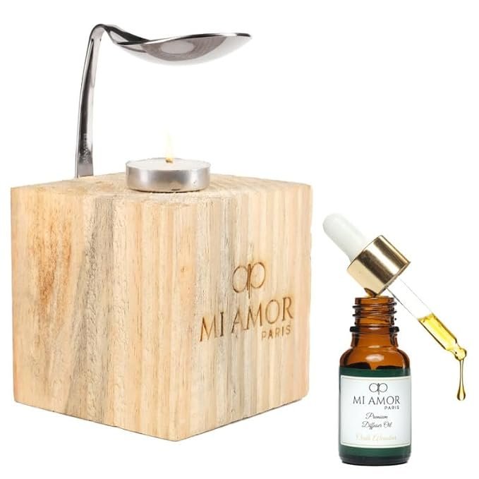 Wooden Diffuser + Fragrance Oil Premium Combo