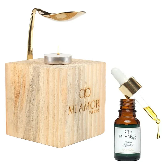 Wooden Diffuser + Fragrance Oil Premium Combo