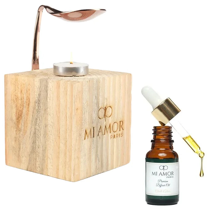 Wooden Diffuser + Fragrance Oil Premium Combo