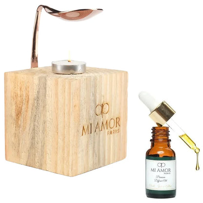 Wooden Diffuser + Fragrance Oil Premium Combo