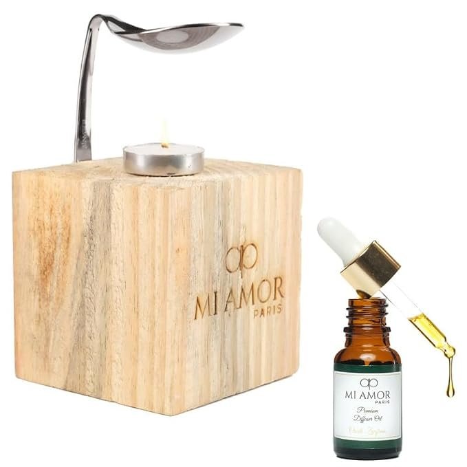 Wooden Diffuser + Fragrance Oil Premium Combo