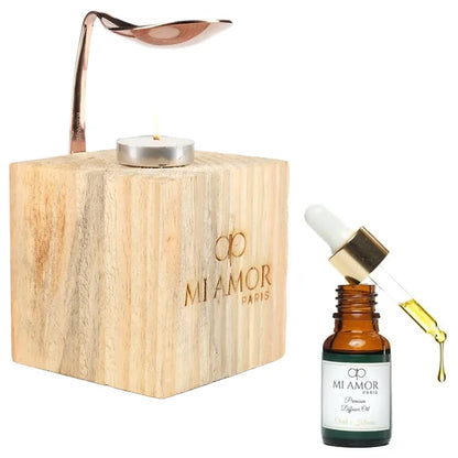 Wooden Diffuser + Fragrance Oil Premium Combo