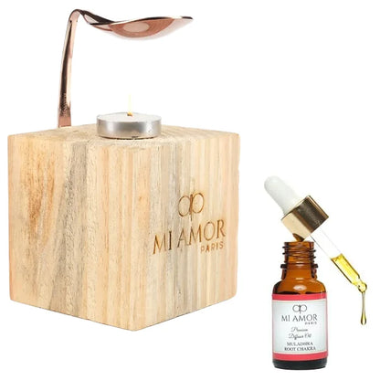Wooden Diffuser + Fragrance Oil Premium Combo