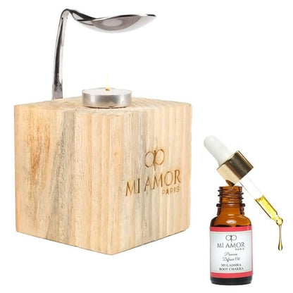 Wooden Diffuser + Fragrance Oil Premium Combo