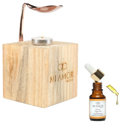 Wooden Diffuser + Fragrance Oil Premium Combo
