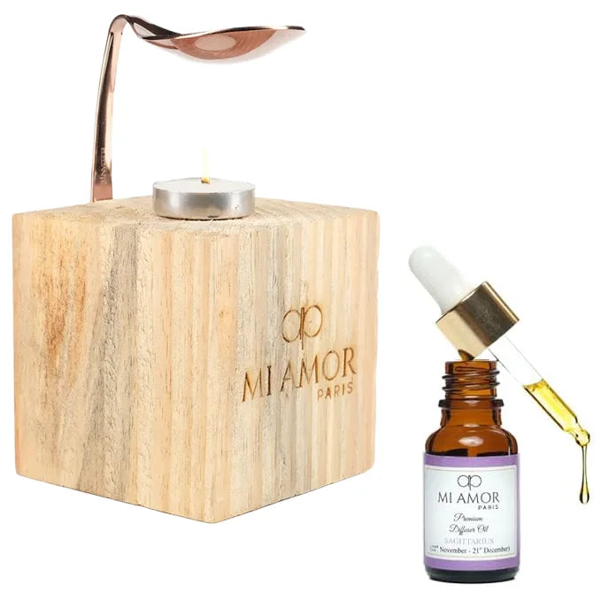 Wooden Diffuser + Fragrance Oil Premium Combo