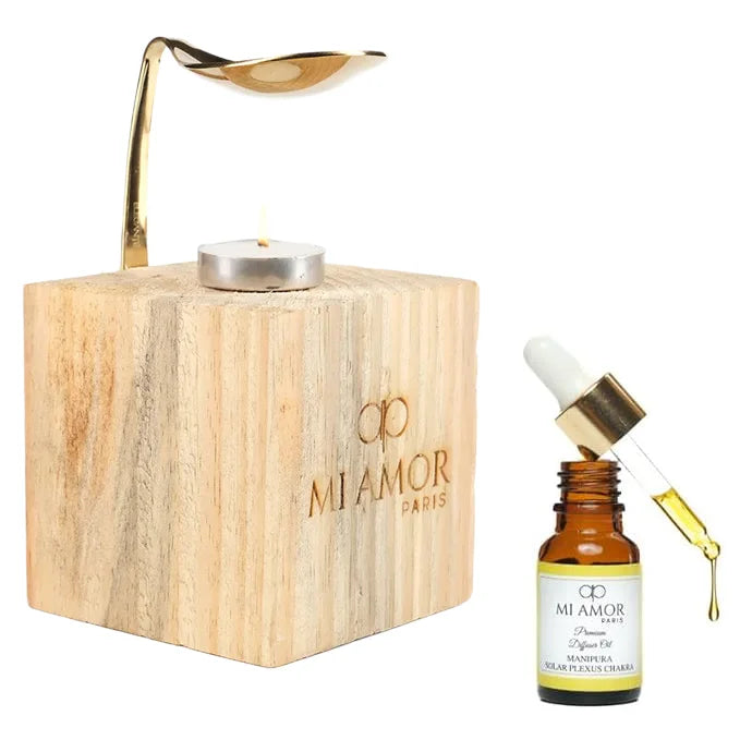 Wooden Diffuser + Fragrance Oil Premium Combo