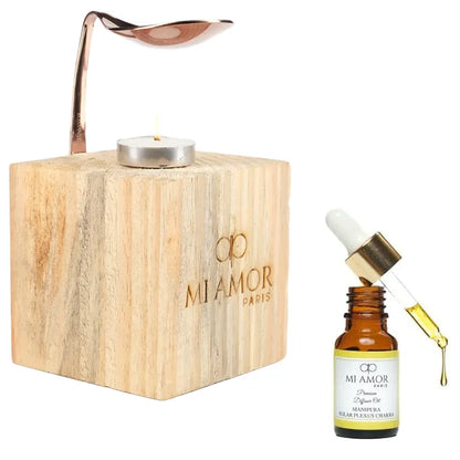 Wooden Diffuser + Fragrance Oil Premium Combo