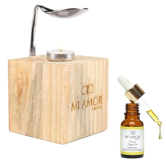 Wooden Diffuser + Fragrance Oil Premium Combo