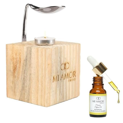 Wooden Diffuser + Fragrance Oil Premium Combo