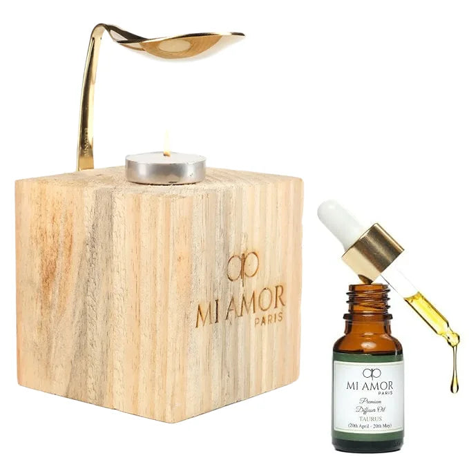 Wooden Diffuser + Fragrance Oil Premium Combo