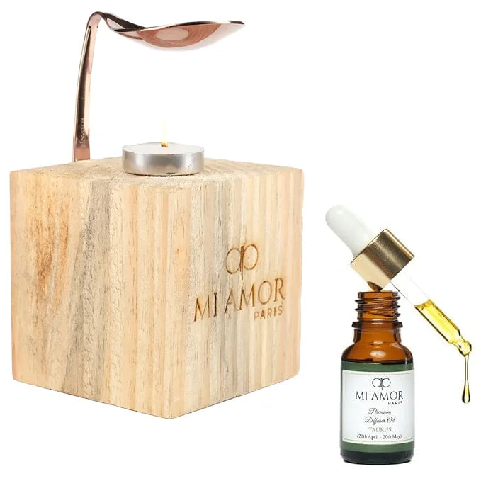 Wooden Diffuser + Fragrance Oil Premium Combo