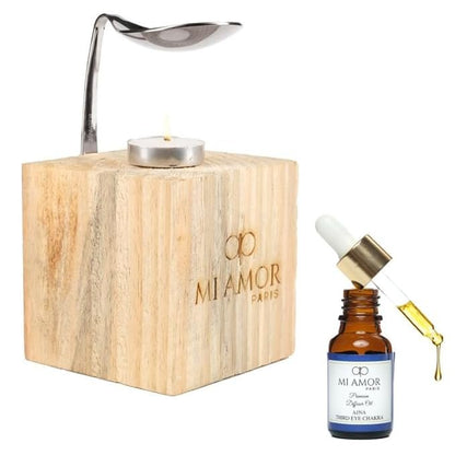Wooden Diffuser + Fragrance Oil Premium Combo
