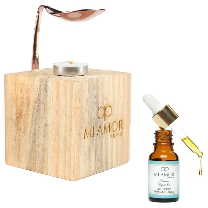 Wooden Diffuser + Fragrance Oil Premium Combo